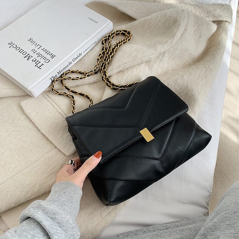 Petit Sac en Bandoulière Femme - Charm'Sac Noir