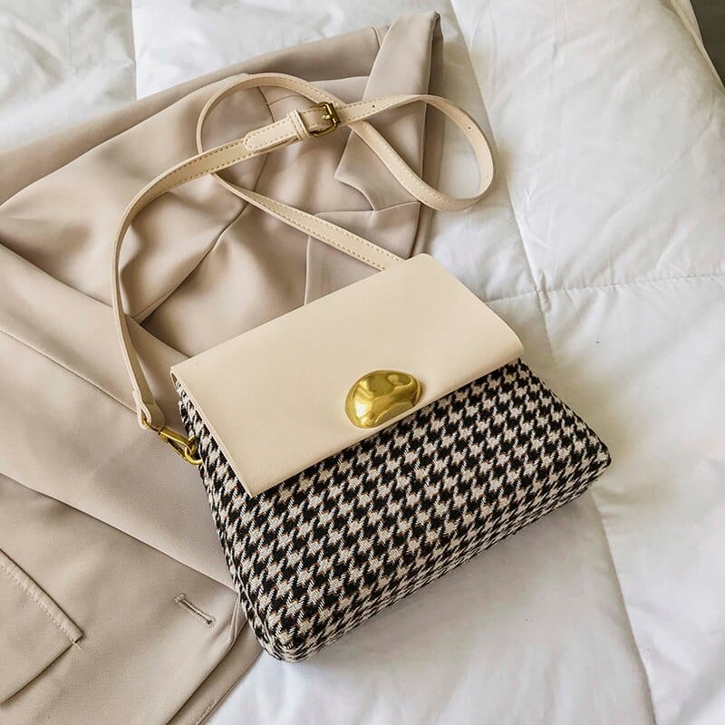 Petit Sac en Bandoulière Femme Vintage - CharmeStyle Blanc