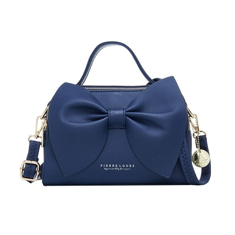 Petit Sac Nœud Papillon - BowChic Bleu Navy