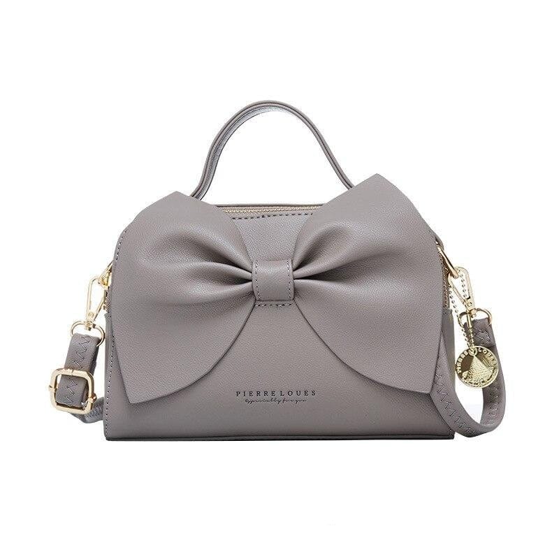 Petit Sac Nœud Papillon - BowChic Gris