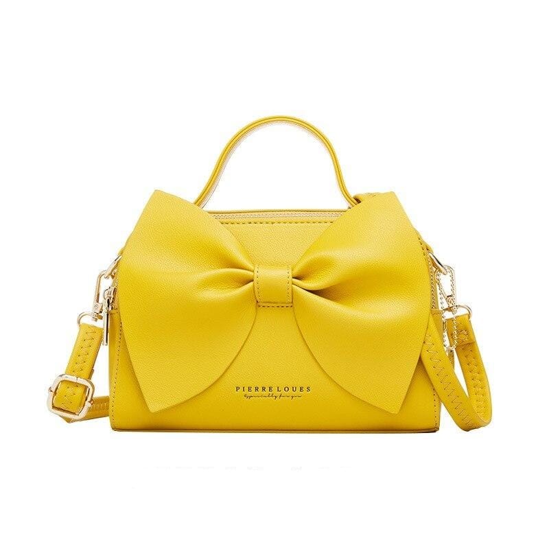 Petit Sac Nœud Papillon - BowChic Jaune