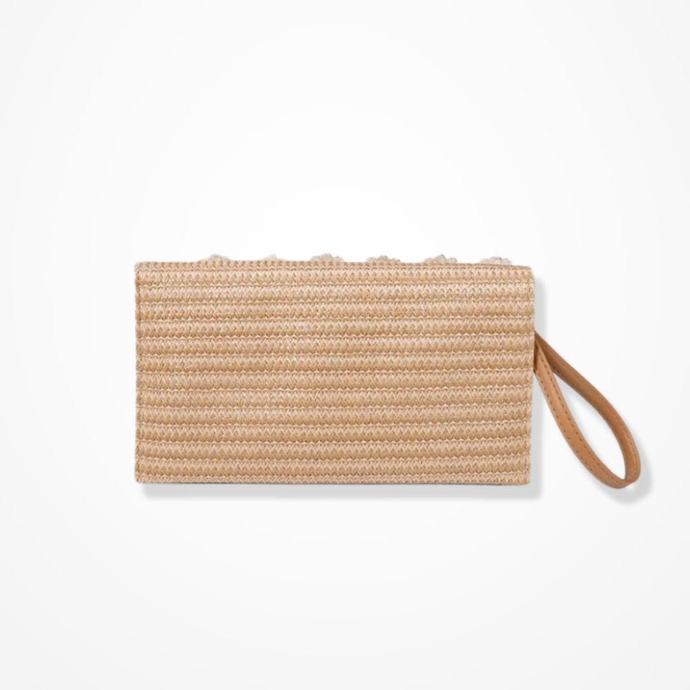 Petite Pochette En Paille 