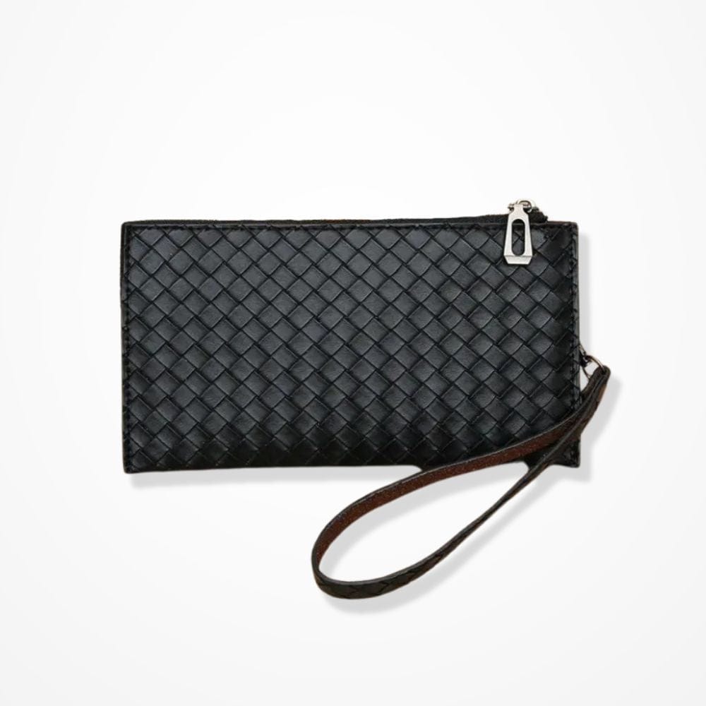 Petite Pochette Homme Cuir  Noir