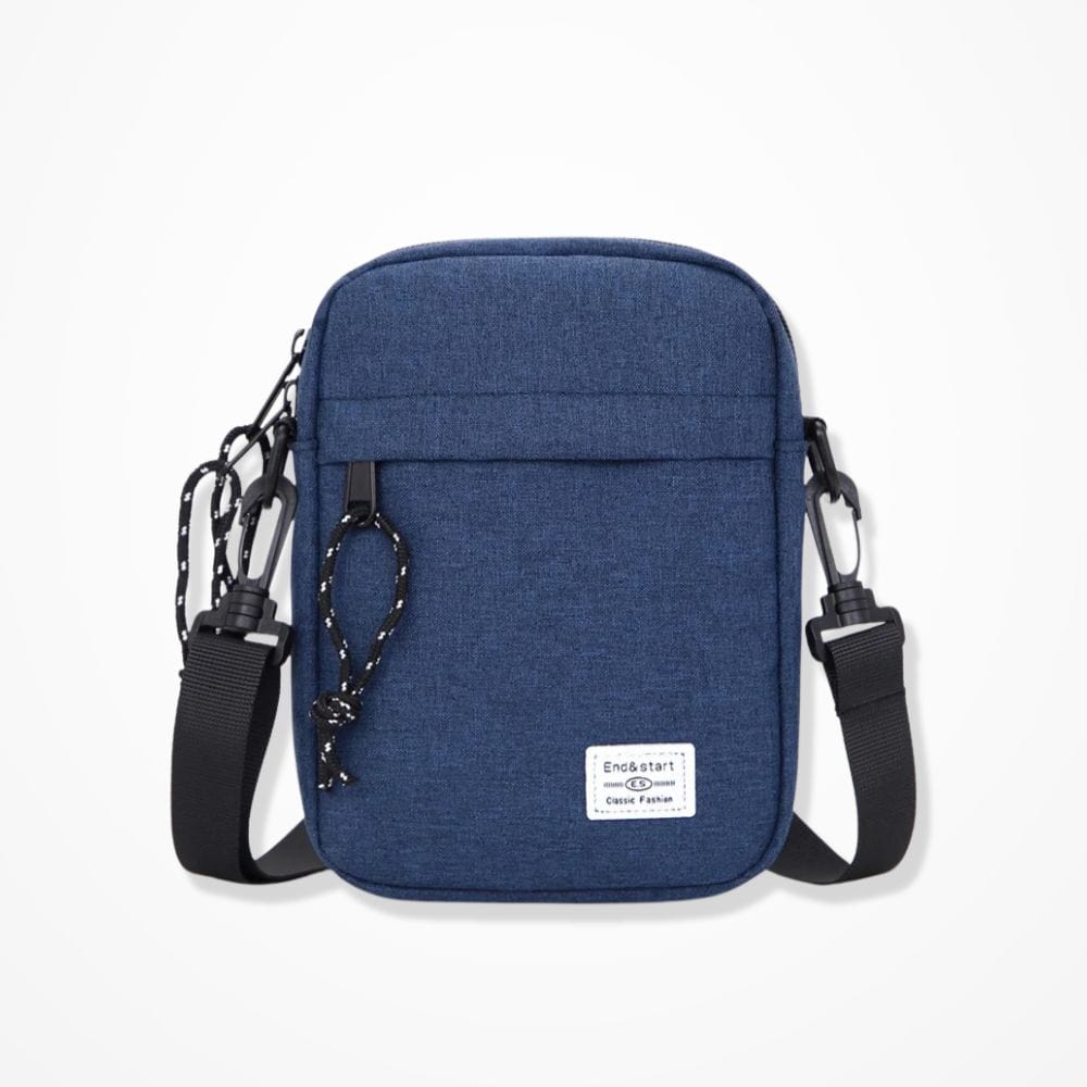 Petite Pochette Poitrine Homme  Bleu