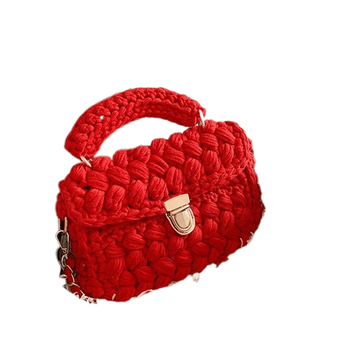 Petits Sacs à Main Pour Femme - GlamSac Rouge / 20x16x6cm