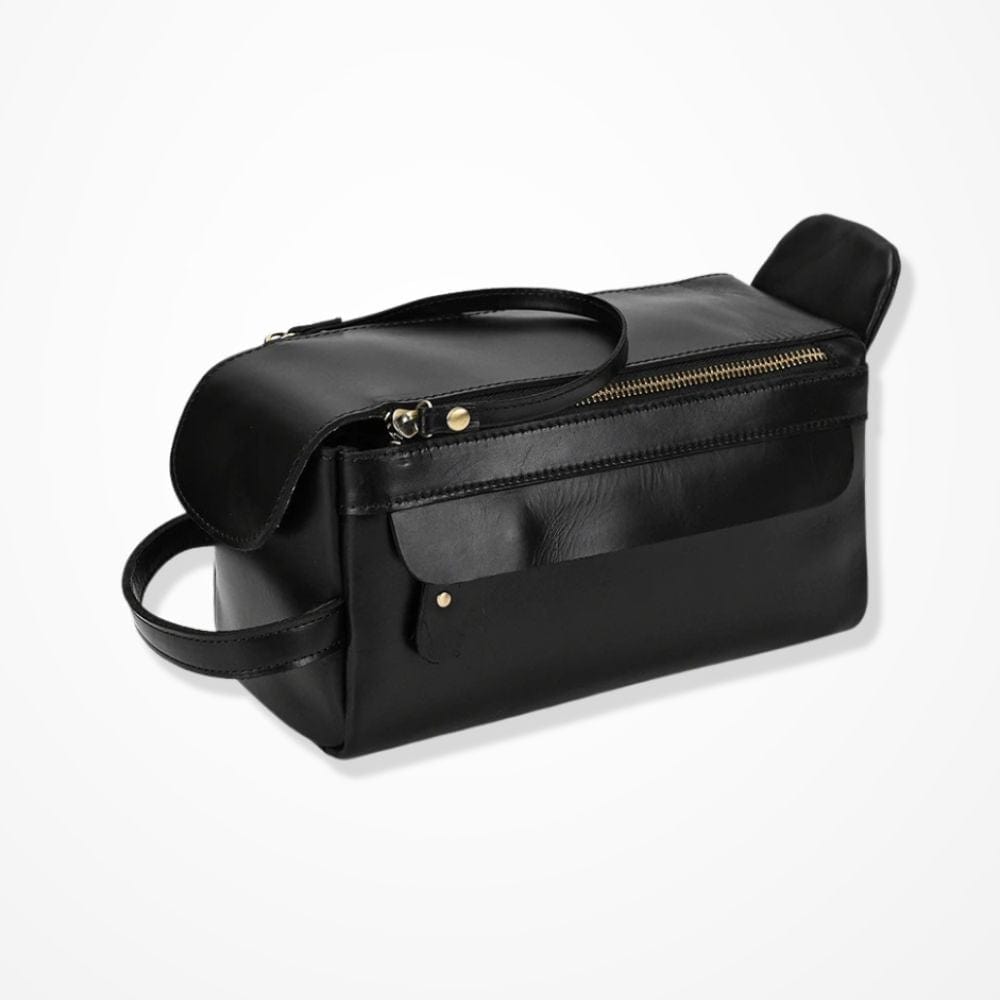 Pochette À Main Homme Cuir Luxe  Noir