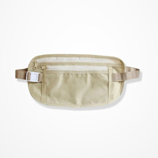 Pochette Antivol Voyage  Beige