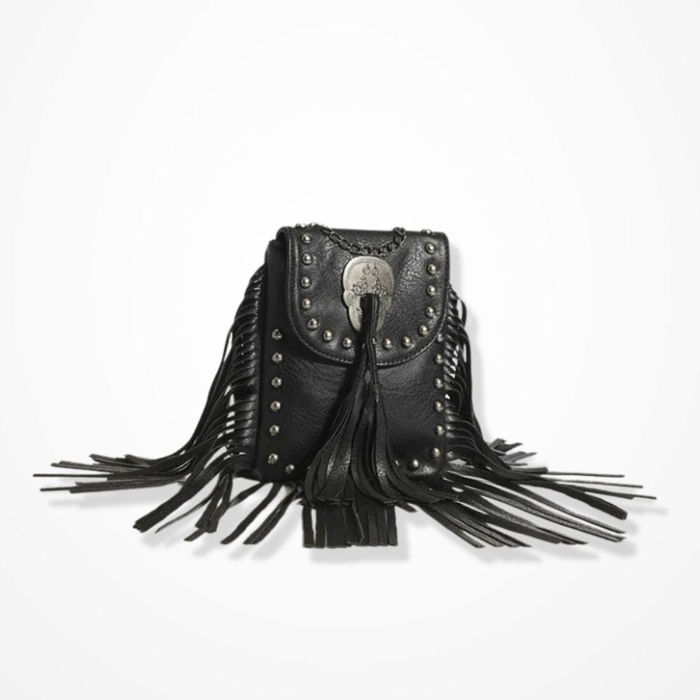 Pochette Bandoulière Cuir  Noir