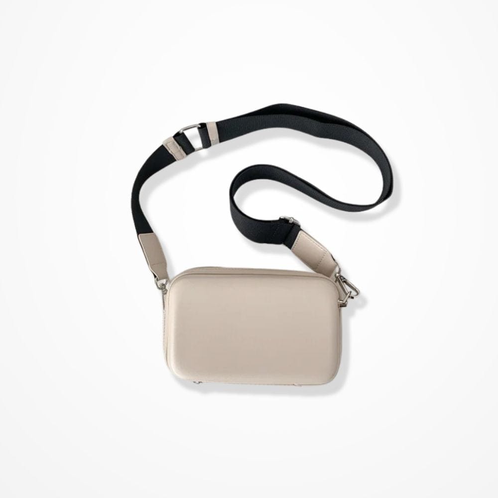 Pochette Bandoulière Femme Cuir  Blanc