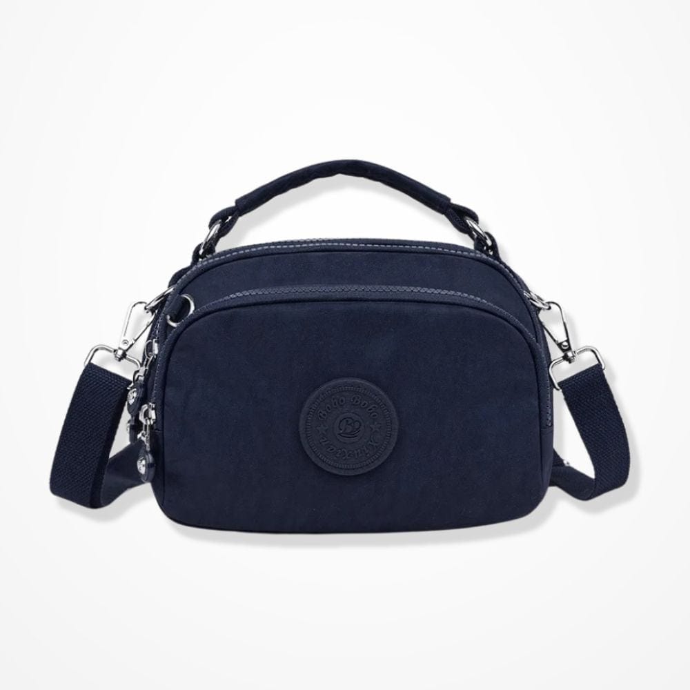 Pochette Bandoulière Tissu Femme  Bleu foncé