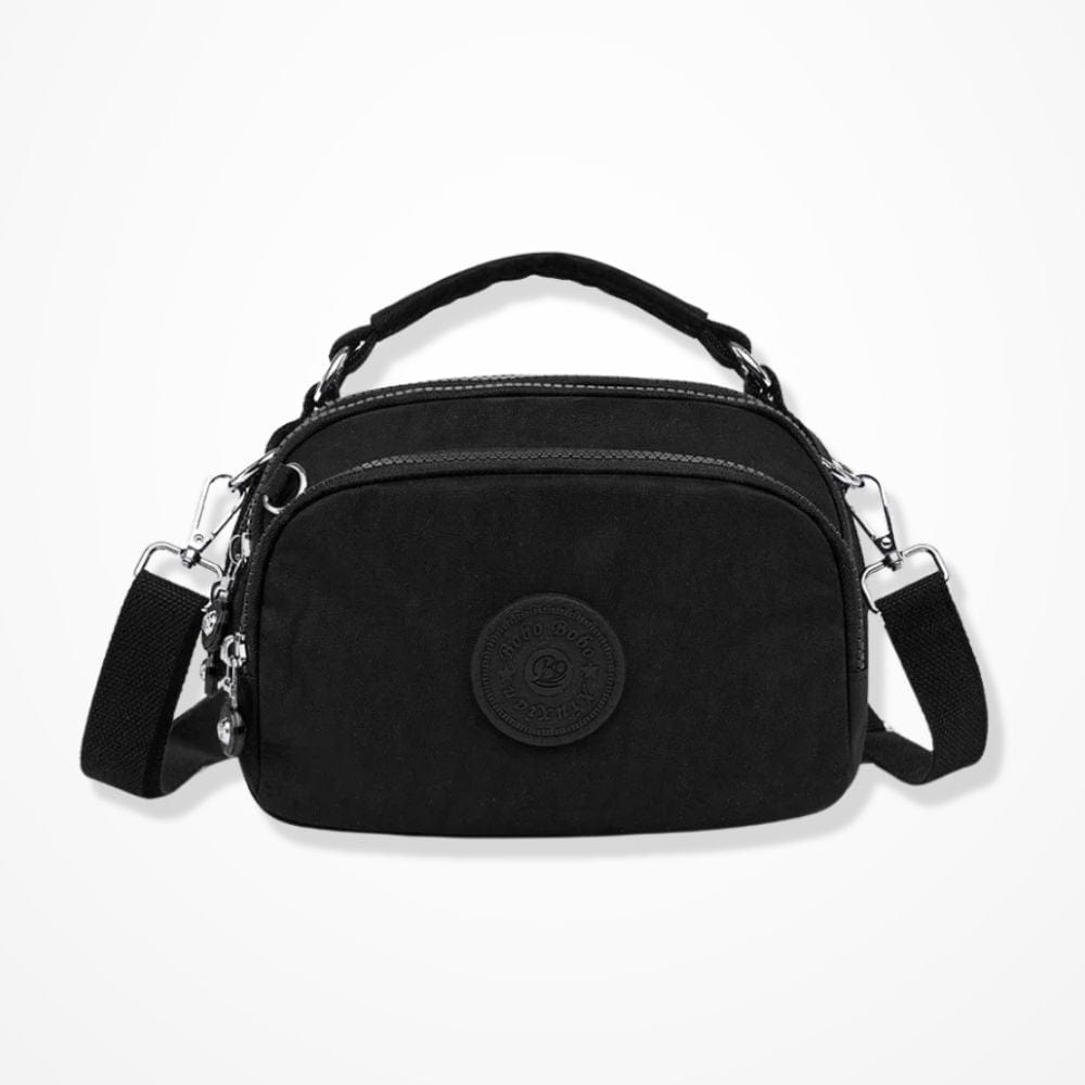 Pochette Bandoulière Tissu Femme  Noir