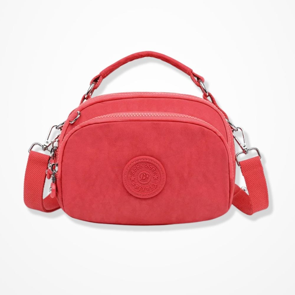 Pochette Bandoulière Tissu Femme  Rose