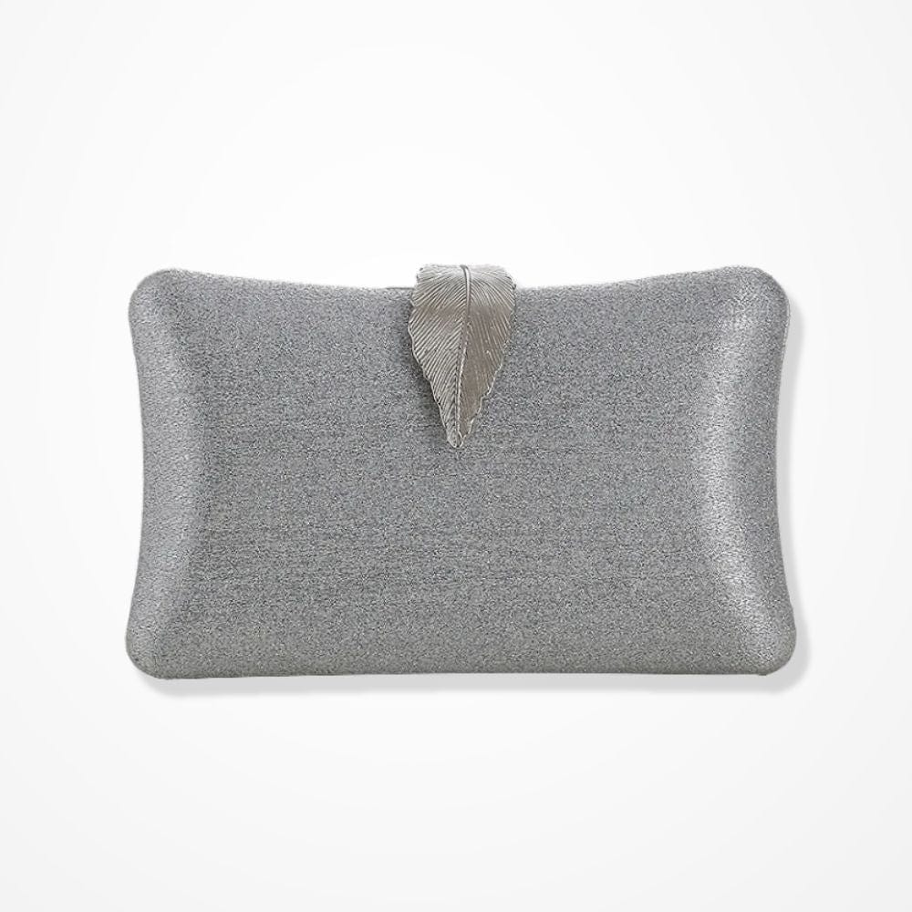 Pochette Blanche Femme  Argent