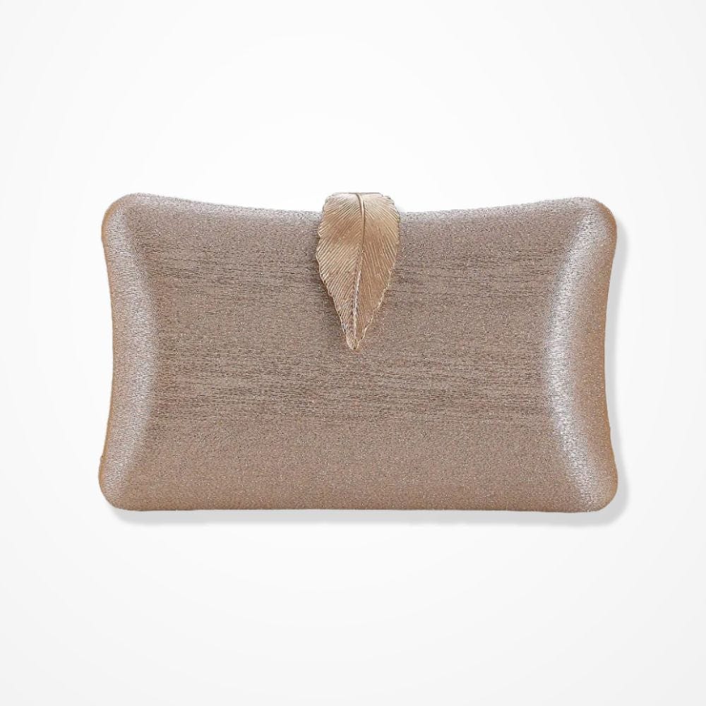 Pochette Blanche Femme  Champagne