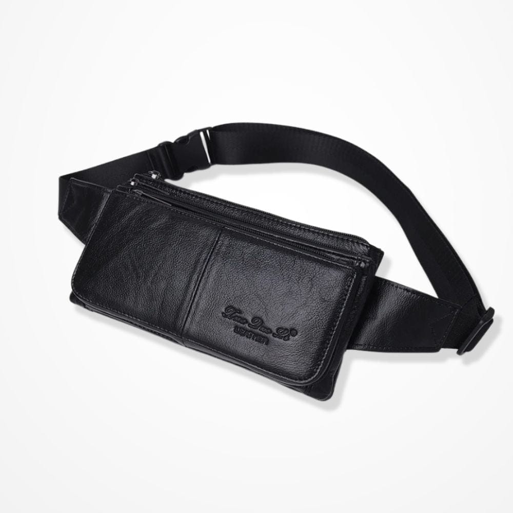 Pochette Ceinture Pour Homme  Noir