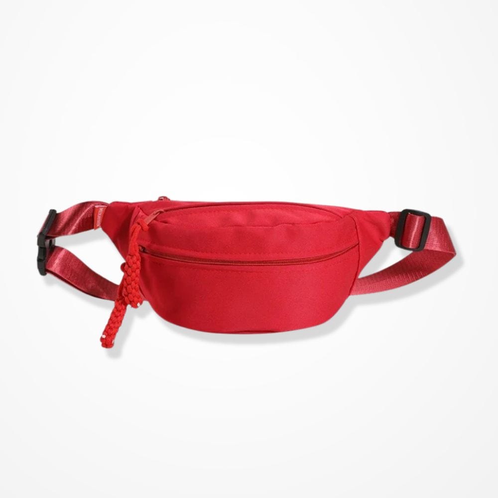 Pochette Ceinture Type Banane Femme  Rouge