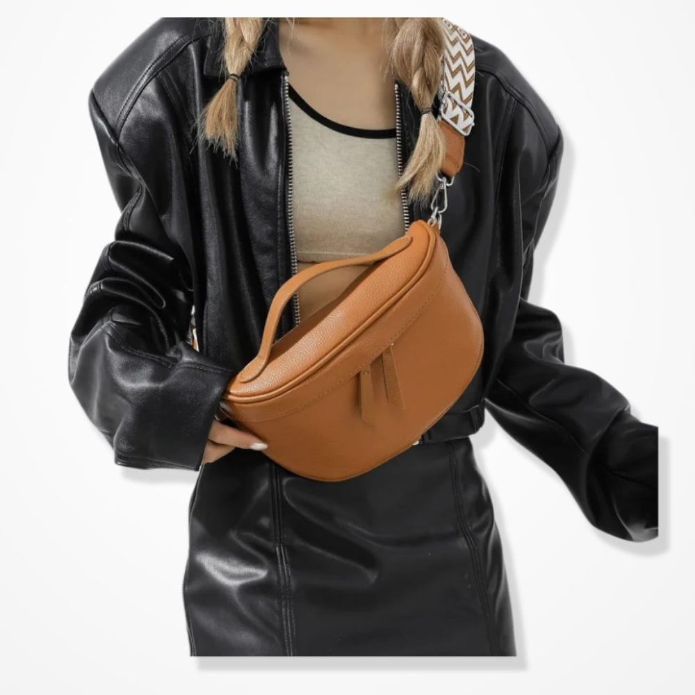 Pochette Cuir Bandoulière Femme 