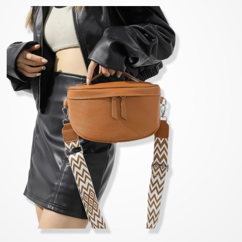 Pochette Cuir Bandoulière Femme 