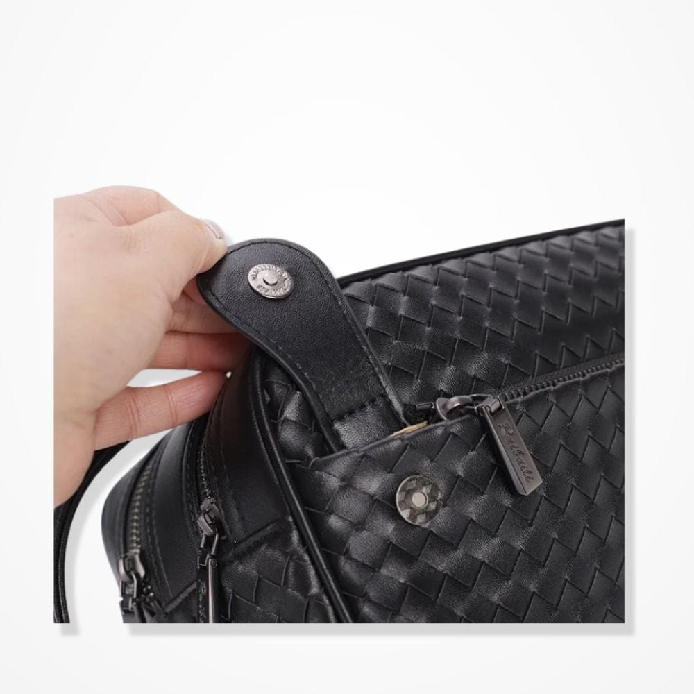 Pochette Cuir Noir 