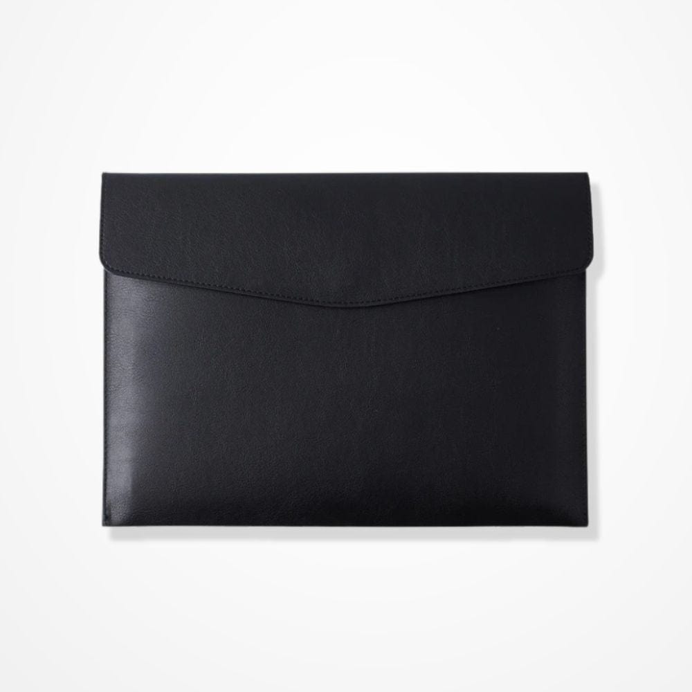 Pochette Cuir Ordinateur  Noir