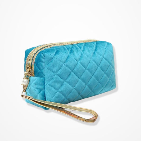 Pochette De Maquillage  Turquoise