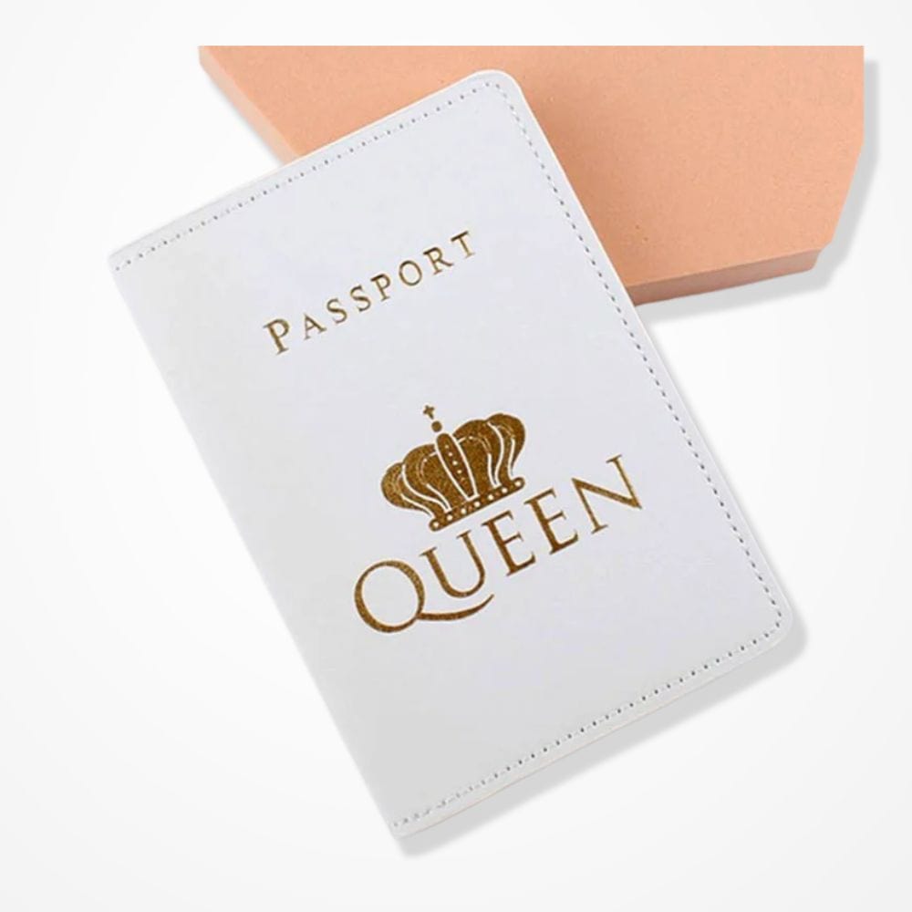 Pochette De Passeport  Blanc