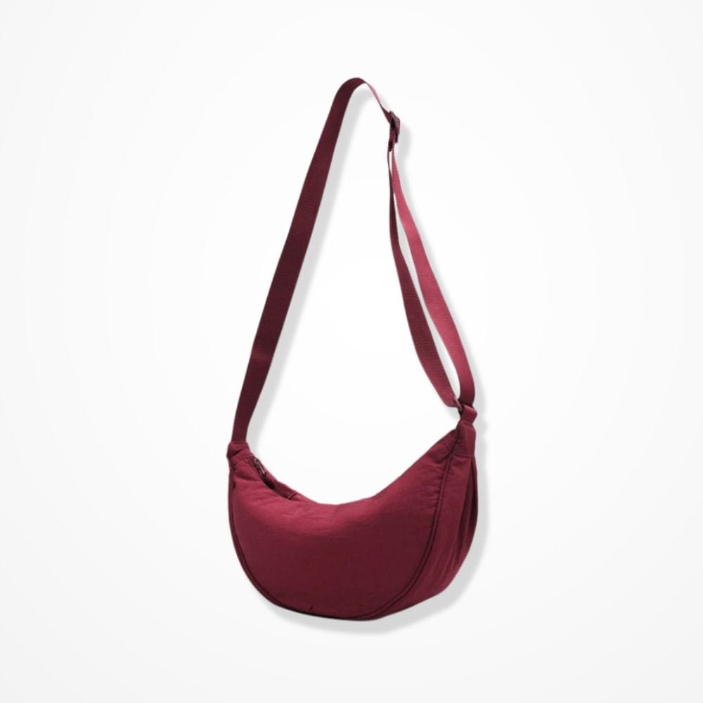 Pochette Demi-Lune  Bordeaux