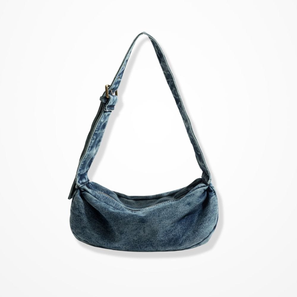 Pochette Denim  Bleu