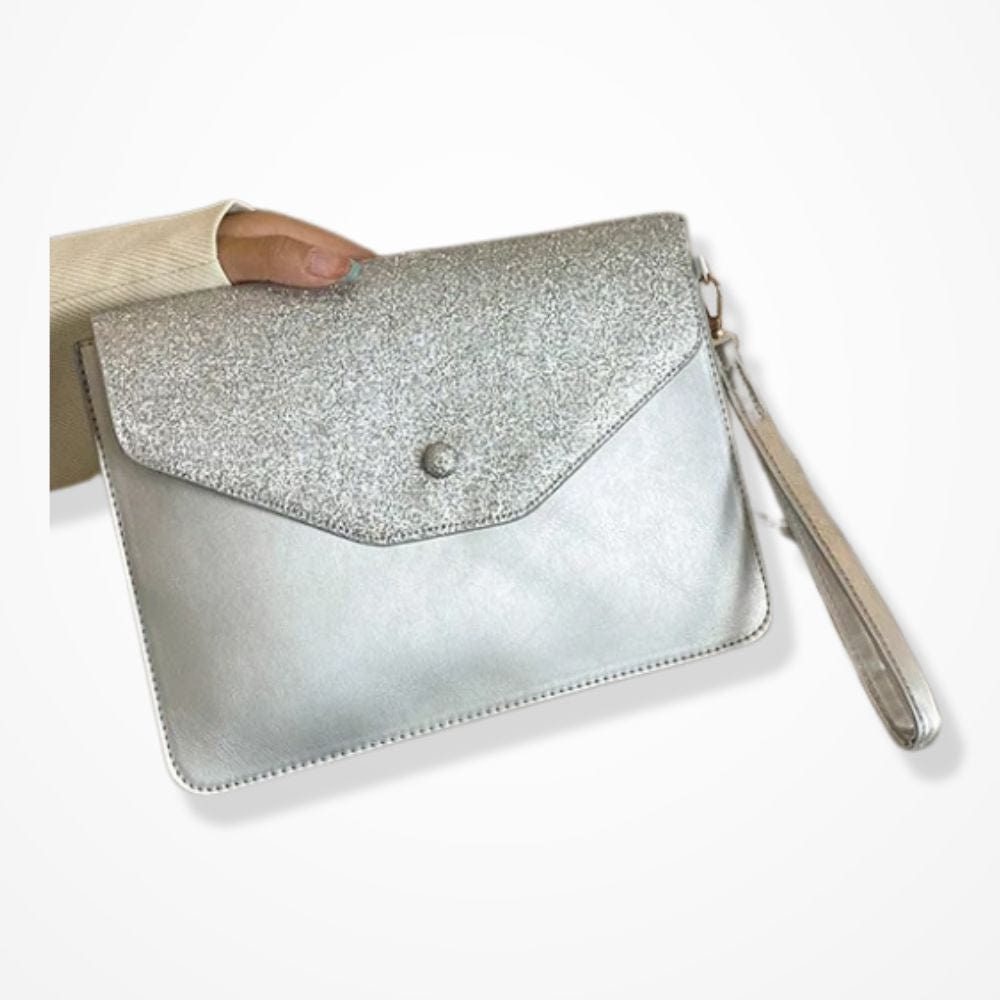 Pochette Dorée Femme  Argent