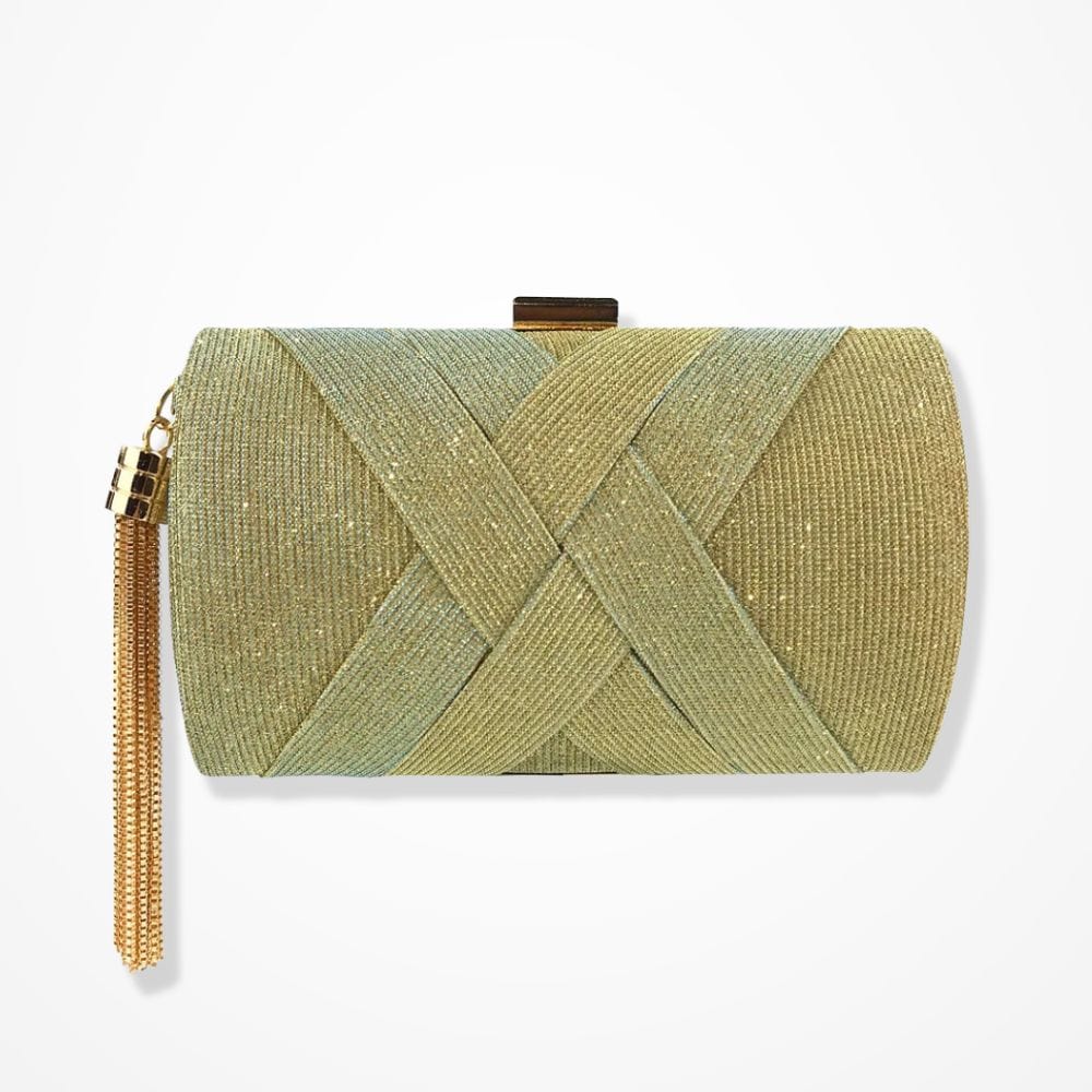 Pochette Femme Dorée  Doré