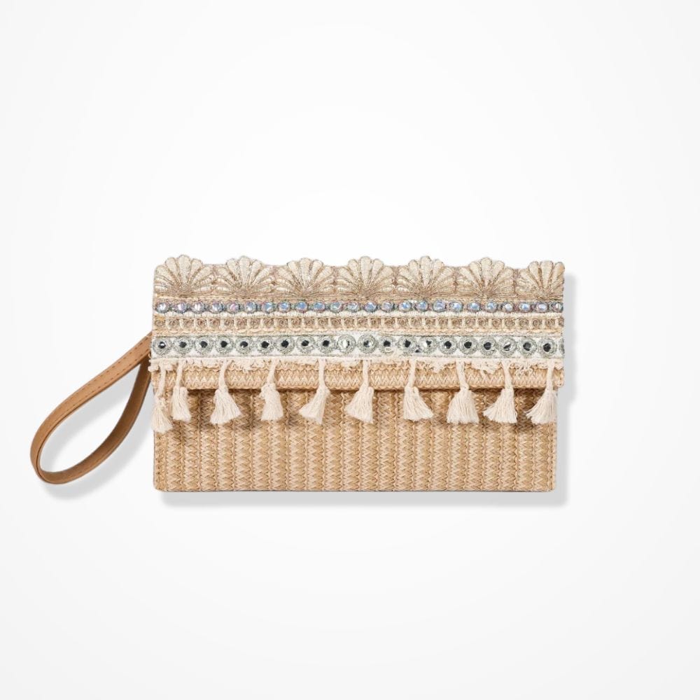 Pochette Femme En Paille 