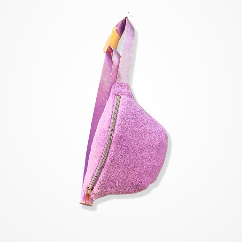 Pochette Femme Velours  Violet