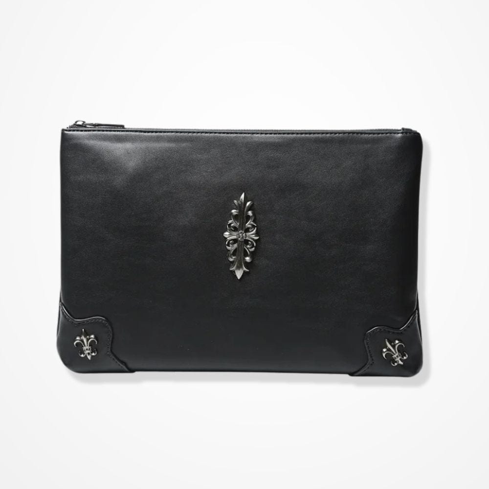 Pochette Homme Noir Moderne 