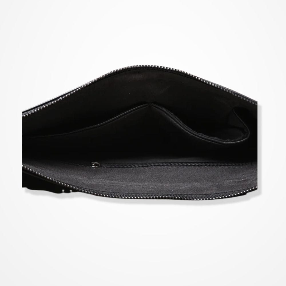 Pochette Homme Noir Moderne 