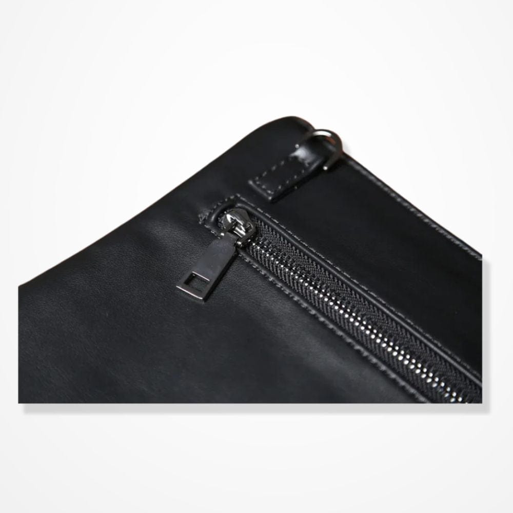 Pochette Homme Noir Moderne 