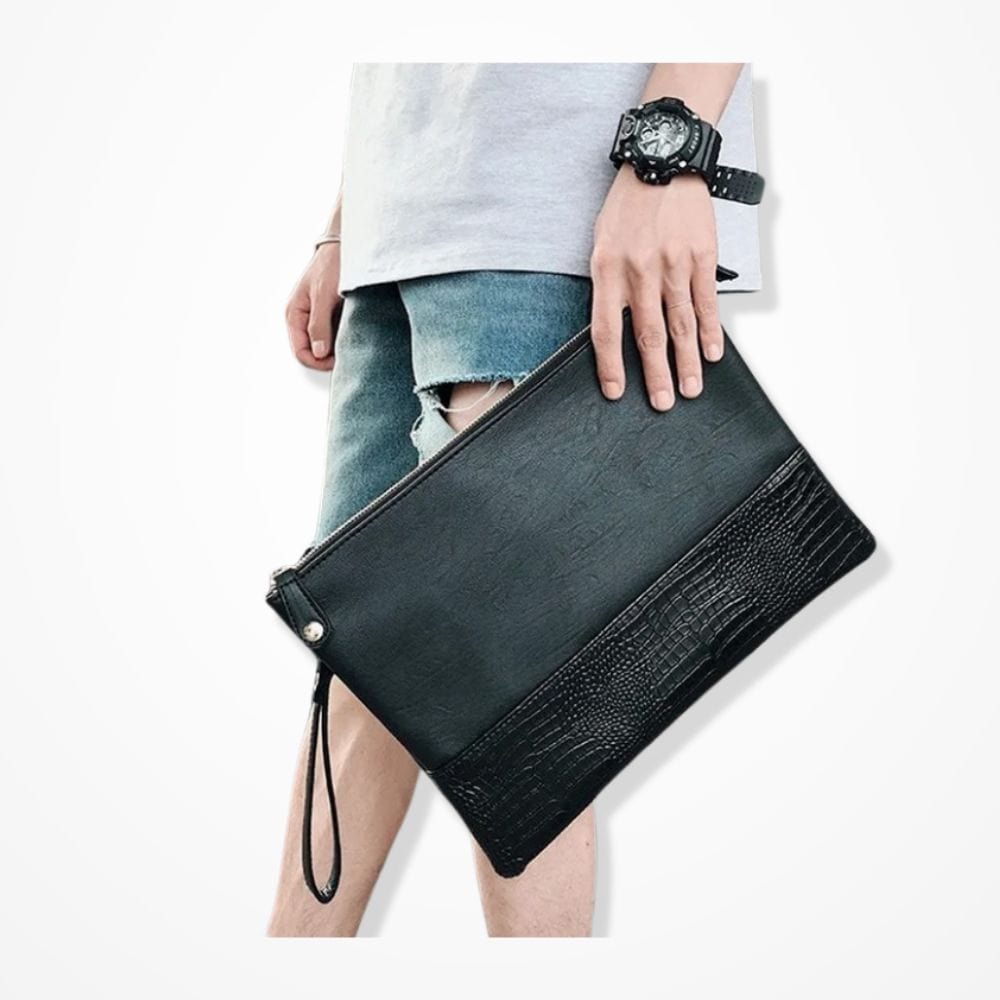 Pochette Homme Simili-Cuir 