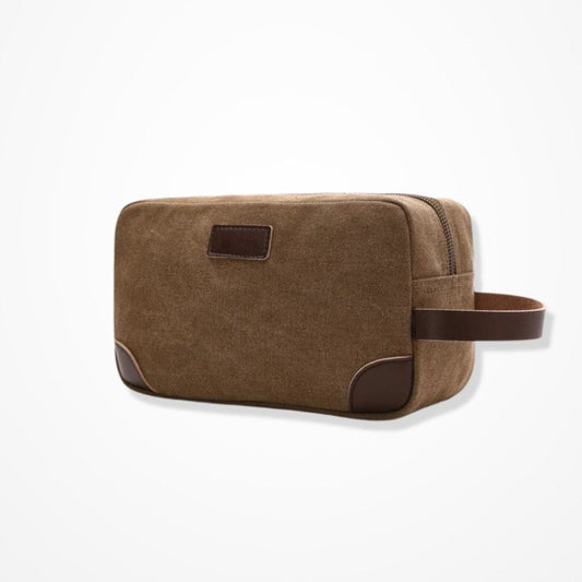 Pochette Homme Toile  Marron