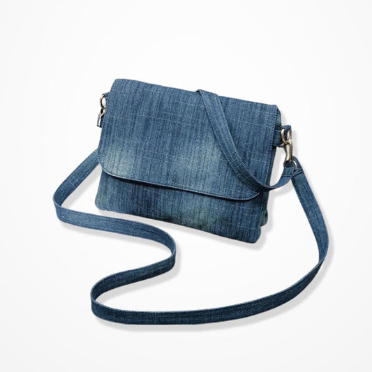 Pochette Jeans Femme  Bleu foncé