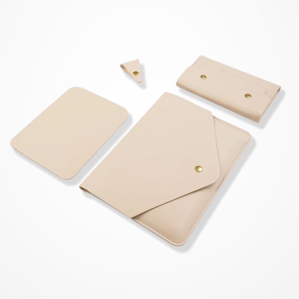 Pochette Mac  Beige / Macbook Air 15 pouces