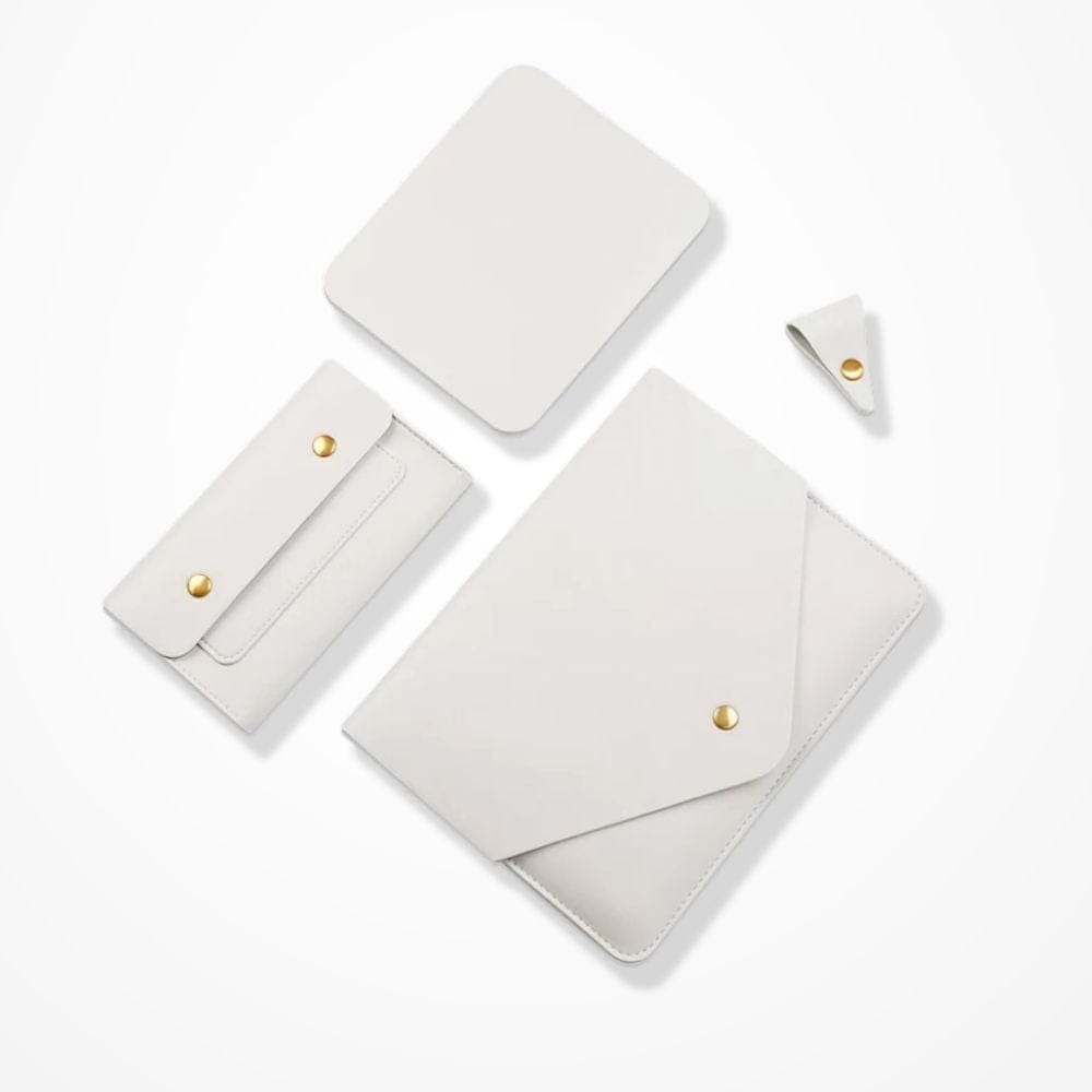 Pochette Mac  Blanc / Macbook Pro 16 pouces