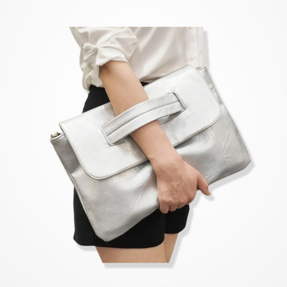 Pochette Main Femme  Argent