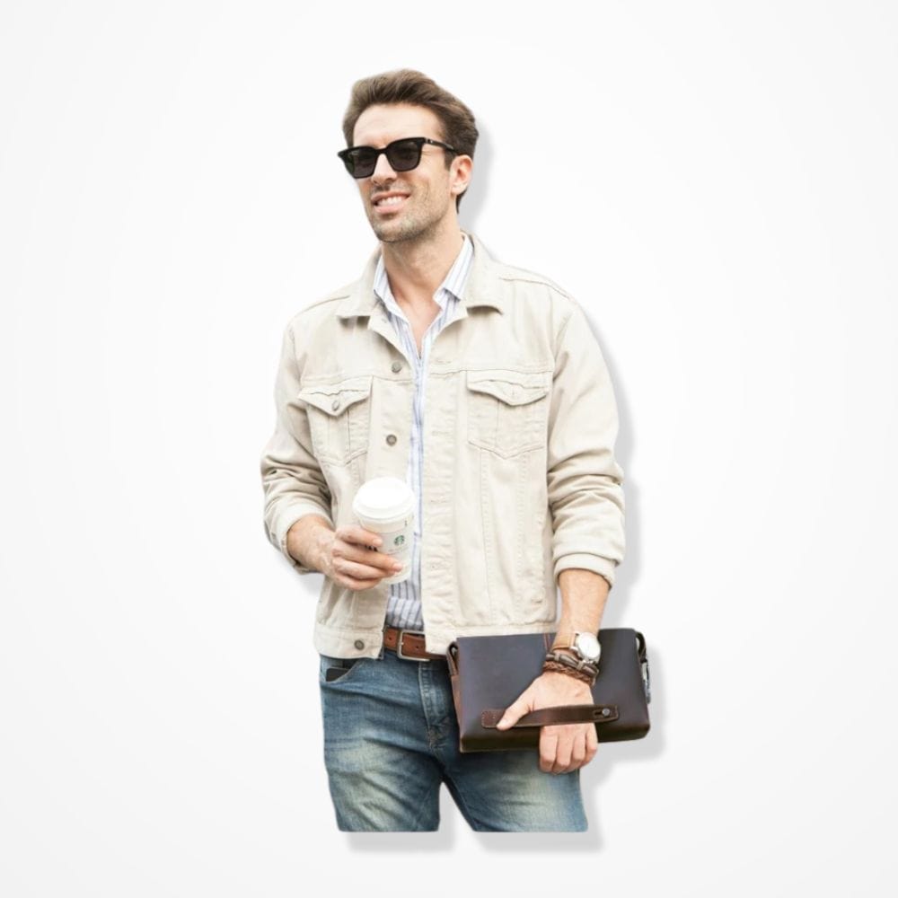 Pochette Main Homme Luxe