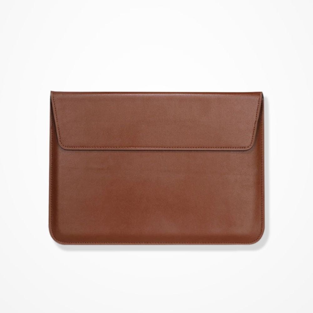 Pochette Ordinateur En Cuir  Marron / 11 pouces