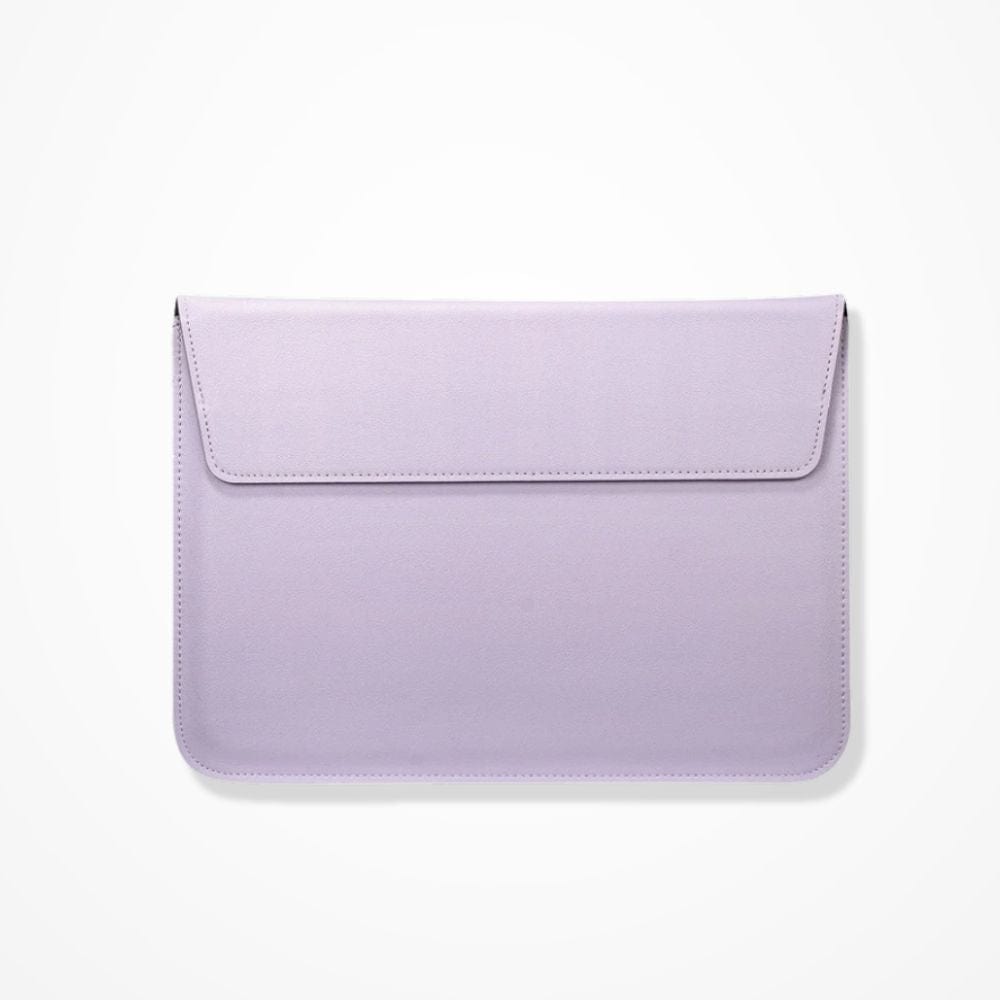 Pochette Ordinateur En Cuir  Violet / 11 pouces