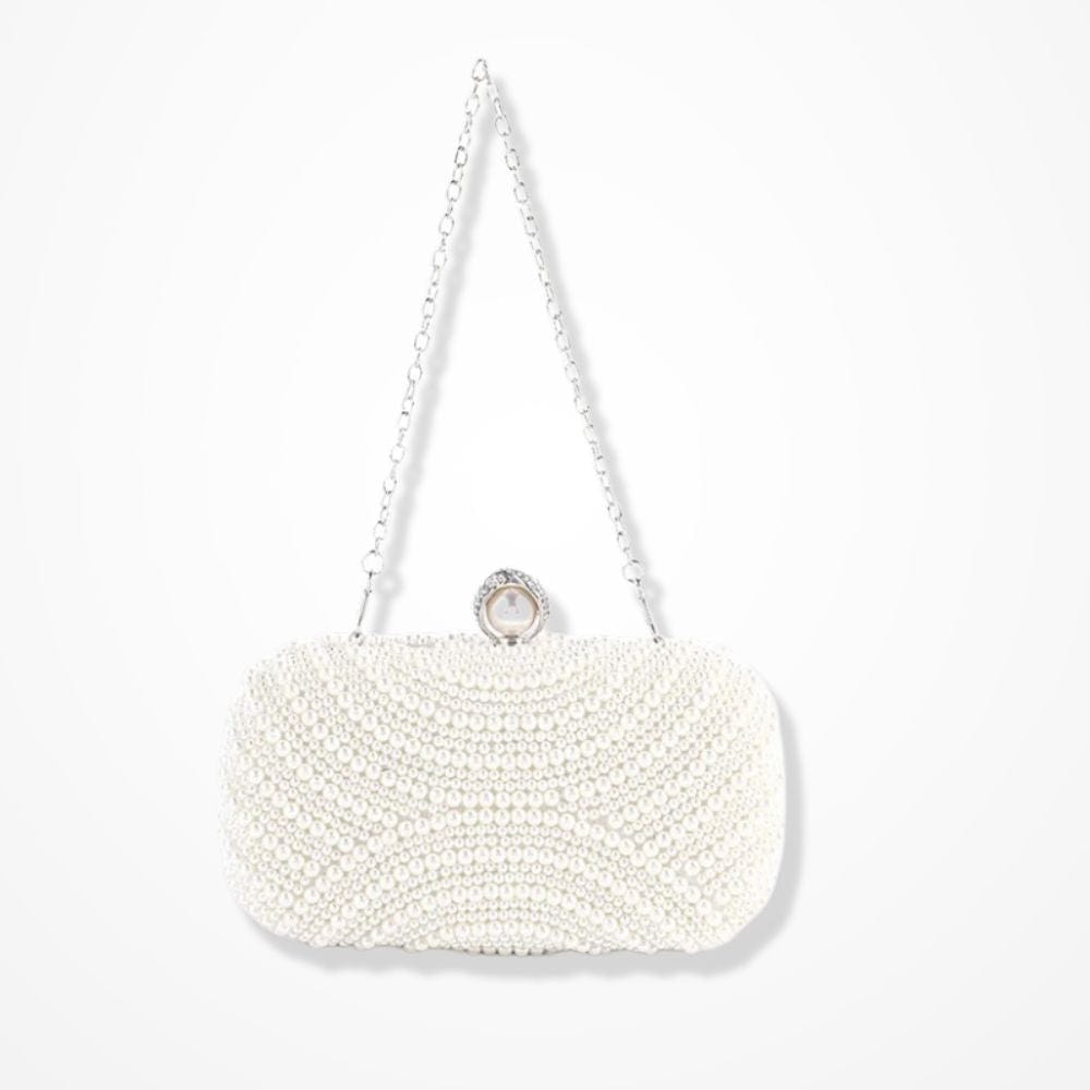 Pochette Perle Blanche 