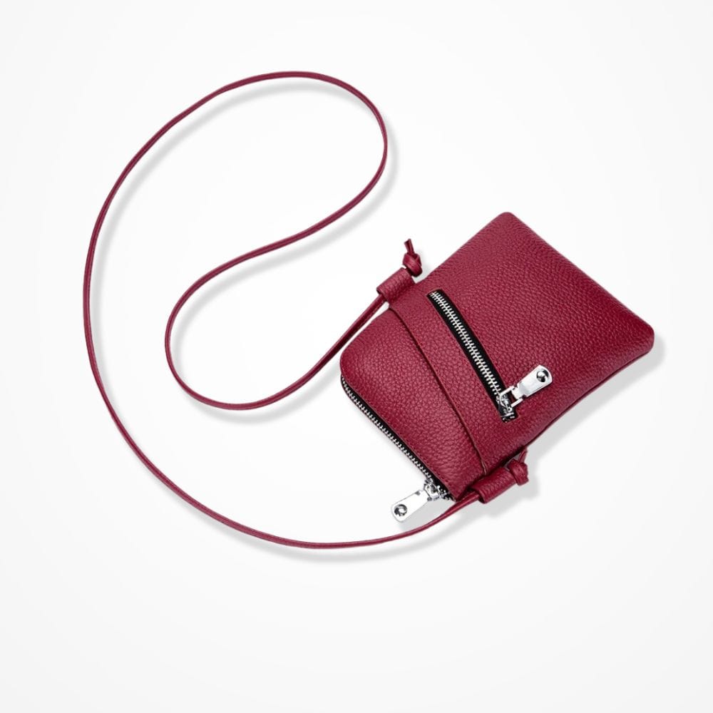 Pochette Portable Femme  Rouge