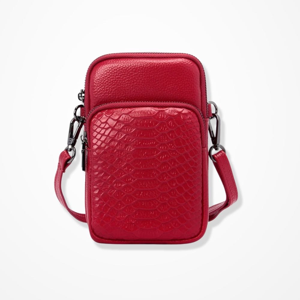 Pochette Portable Portefeuille Rouge