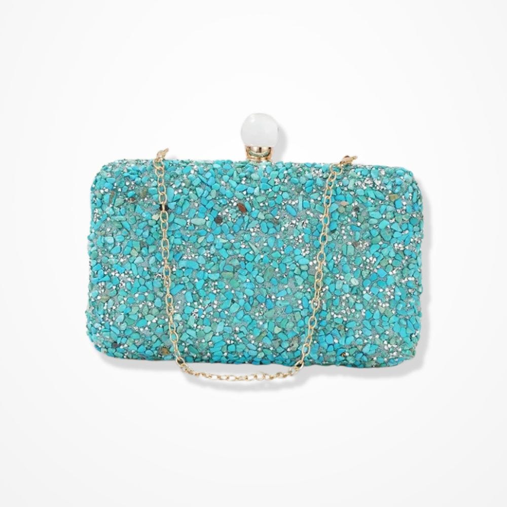 Pochette Pour Mariage Turquoise