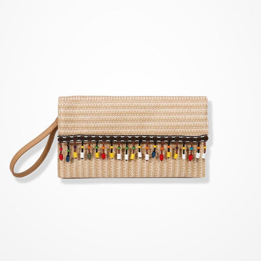 Pochette Sac Paille 