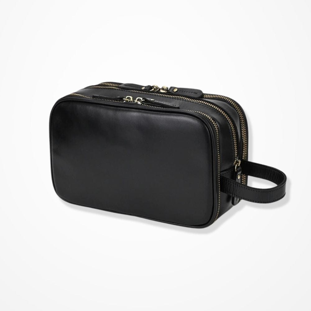 Pochette Sacoche Homme Cuir  Noir